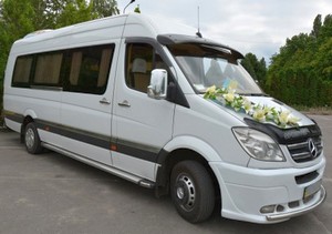 Аренда микроавтобуса на свадьбу